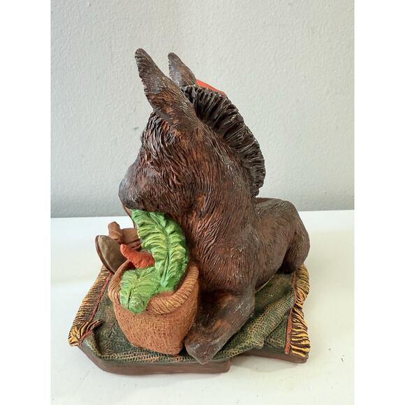 Enesco Sandman 1994 Santa & Donkey Figurine – 353884 - Picture 4 of 7